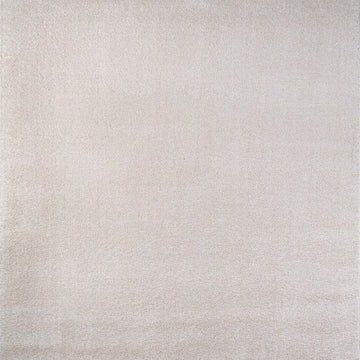 Haze Solid Low-pile Area Rug Ivory
